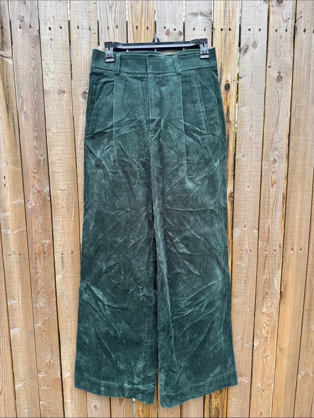 Everlane Forest Green Corduroy Pants